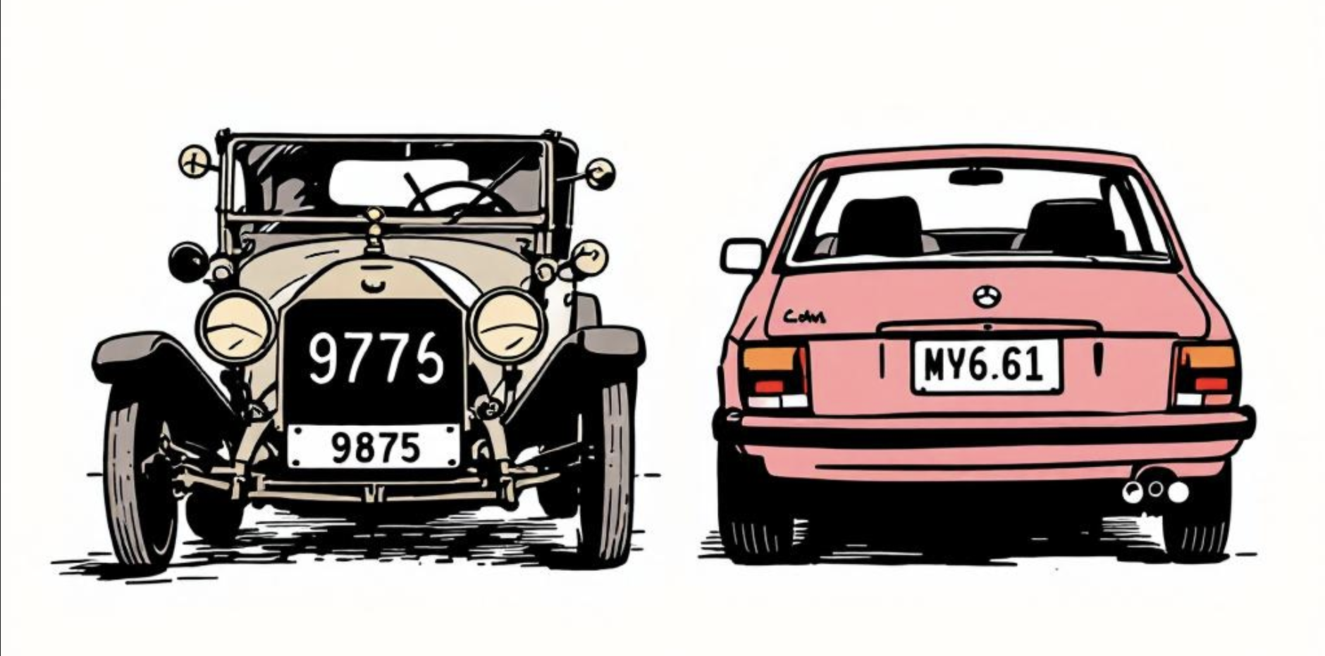 When Cars Learned to Wear Name Tags