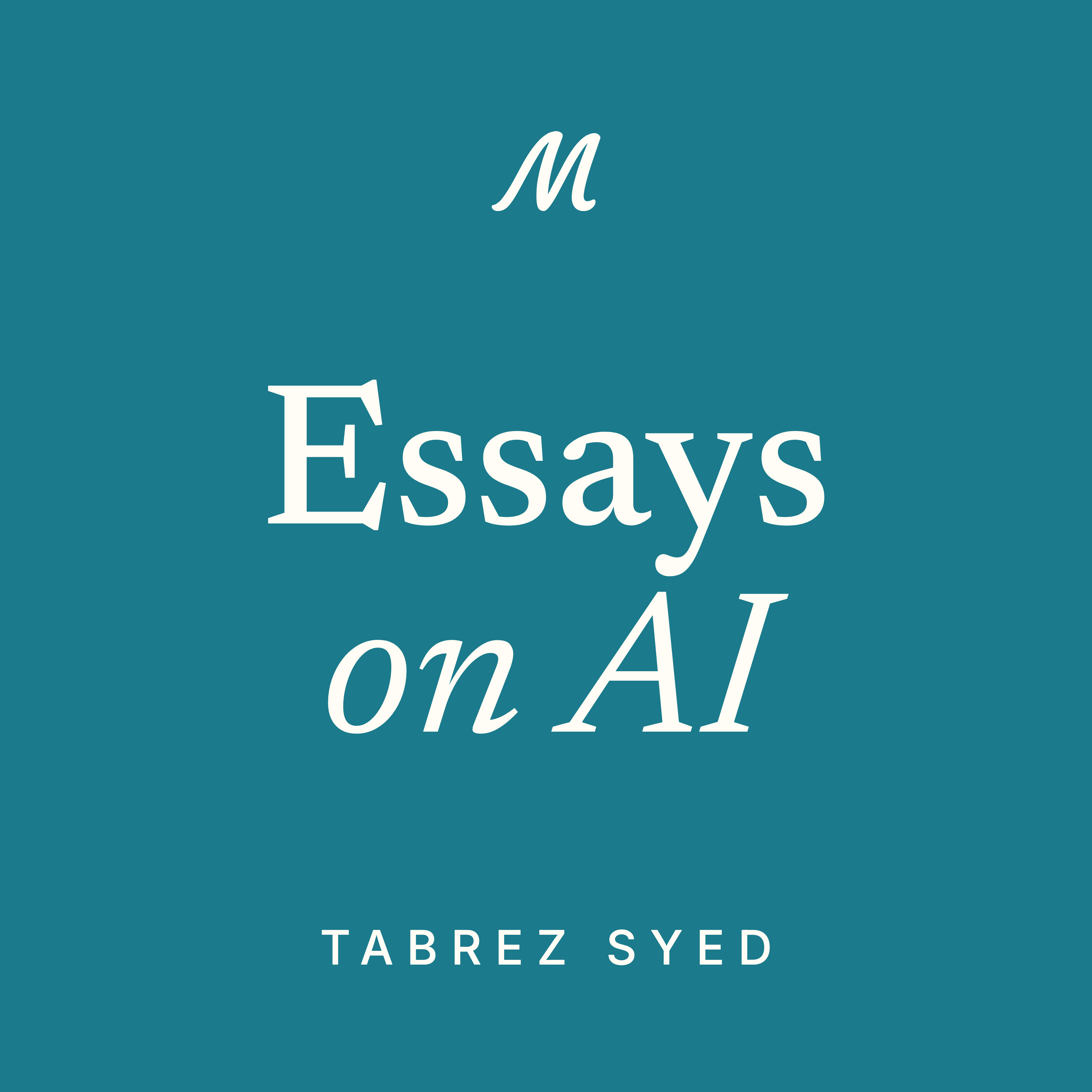 Tabrez Syed – Essays on AI artwork